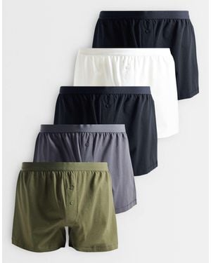 ASOS 5 Pack Boxers - Multicolour