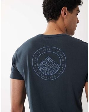 Regatta Breezed Graphic T-Shirt - Blue