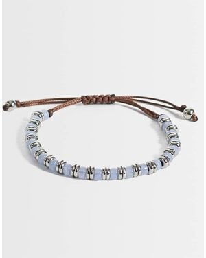 ASOS Bracciale Regolabile Con Perline - Blu