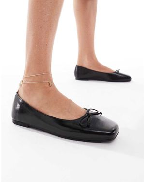 Cotton On Cotton On Milley Ballet Shoe - Black