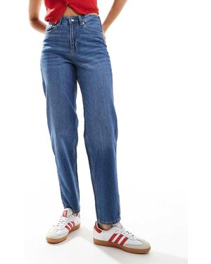 Vero Moda Vaqueros Mom Tessa De - Azul