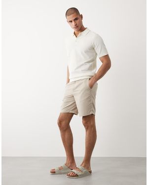New Look Linen Look Shorts - Natural