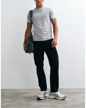 Jack & Jones Straight Cargo Pants - Gray