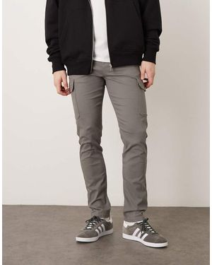 ASOS Skinny Cargo Trousers - Black
