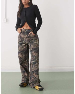 Collusion X002 baggy Jeans - Natural