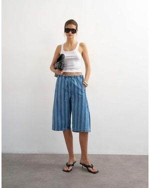 TOPSHOP Pantaloncini - Blu