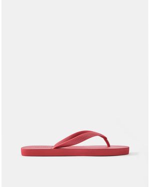 Pull&Bear Flache sandalen - Pink