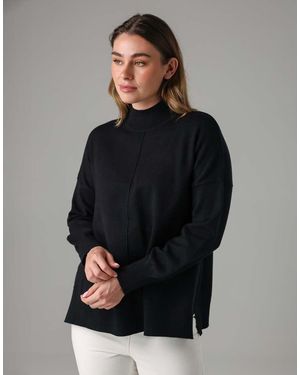 French Connection High Neck Cosy Long Sleeve Jumper - Black