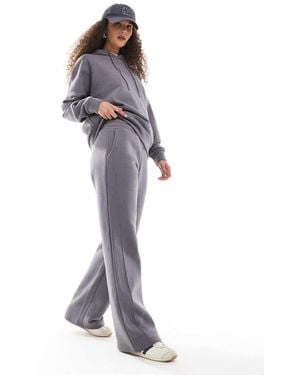 Noisy May Joggers A Fondo Ampio Color Antracite - Grigio