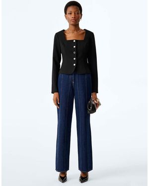 OMNES Harlow Top - Blue