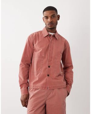 Farah – mattison – langärmlige hemdjacke - Rot