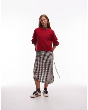 & Other Stories Supersoft Alpaca And Wool Sweater With Wide Sleeves - Red