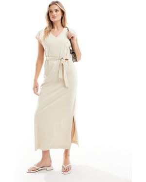SELECTED Vestito Lungo - Neutro