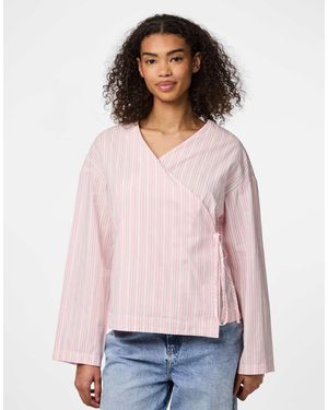 Pieces – wickeloberteil - Pink