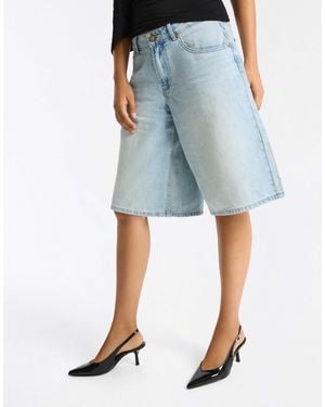 Bershka Chaussures à petit talon en - Bleu