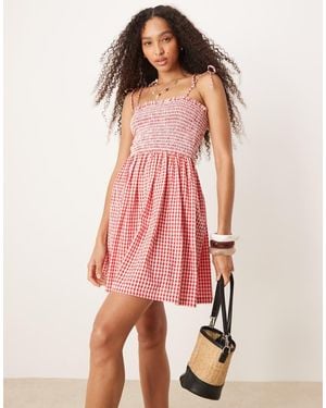 Iisla & Bird Shir Mini Beach Dress - Pink