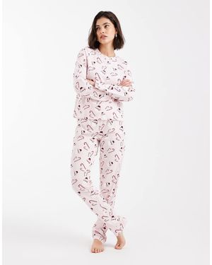 Pieces Kerstmis - Roze