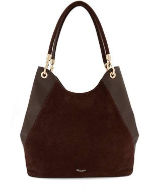 Dune Devoted L Shoulder Bag - Brown