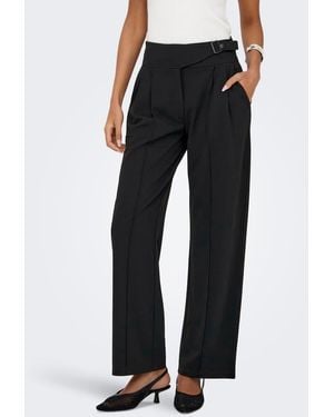 Jdy geggo Jersey High Waist Stretch Trousers - Black