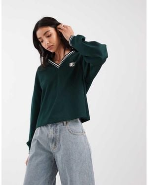 Lacoste Polo De Conjunto Con Ribetes En Contraste Y Detalle Bordado En - Verde