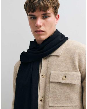 Mango Knitted Scarf - Blue