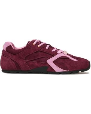 Steve Madden – asiel – sneaker aus wildleder - Lila