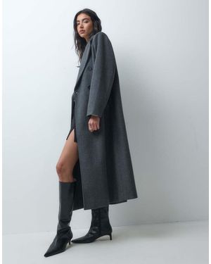 ONLY Abrigo Maxi Sastre En - Azul