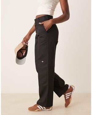 Dickies Double Knee Work Trousers - Black