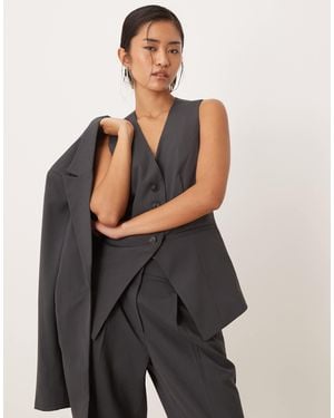 Aware – mix & match – elegante weste - Grau