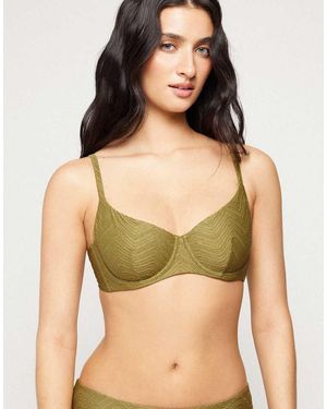 Tezenis Sparkling Bikini Top - Green