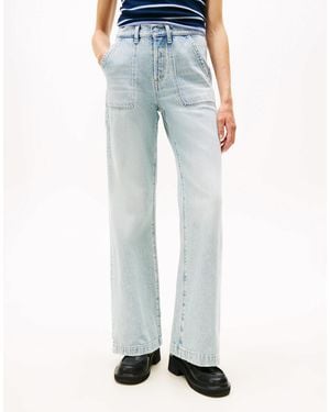 Tommy Hilfiger – bella – schlagjeans - Blau