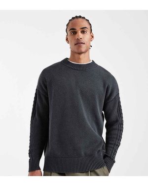Collusion Maglione Girocollo - Blu