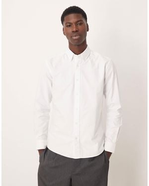 Mango 100% Cotton Shirt - White