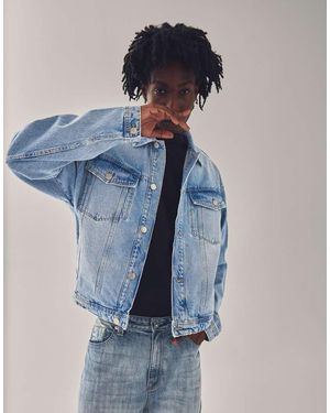 Bershka Denim Jacket - Blue