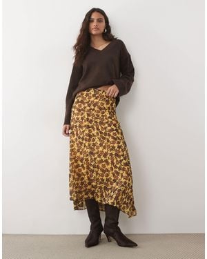 ASOS Midirock mit blumenmuster - Natur