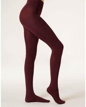 Calzedonia Thermal Super Opaque Tights - Red