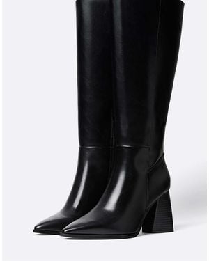 Stradivarius – stiefel - Schwarz