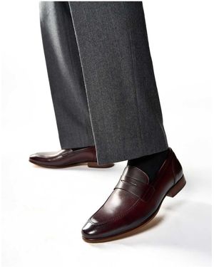 Base London Bruno Penny Loafer - Black