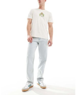 New Look Jeans Comodi Azzurri - Bianco