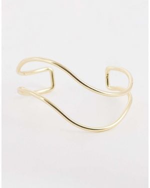 ASOS Wire Cuff Bracelet - Natural