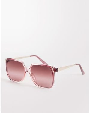 ALDO Iviy Oversized Square Sunglasses - Pink