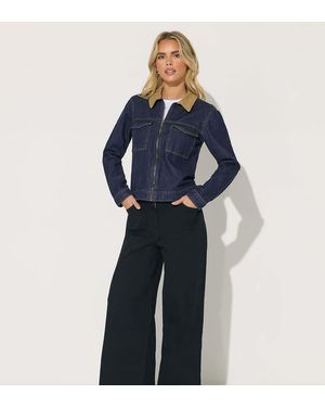 PixieGirl Petite Denim Trucker Jacket - Blue