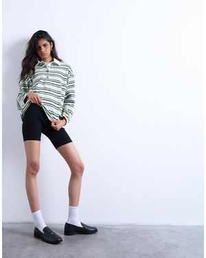 TOPSHOP Basic Legging Short - White