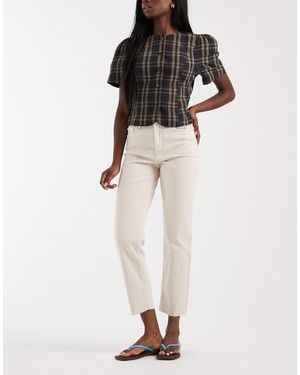 ONLY Emily High Waisted Straight Leg Jeans - Multicolour