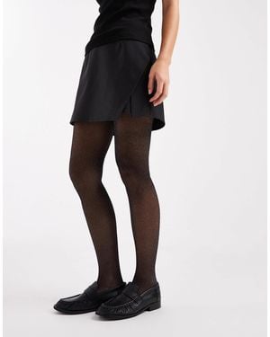 Vero Moda – mikro-netzstrumpfhose - Schwarz