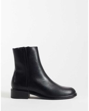 ASOS Angus Botines Planos De Vestir Negros