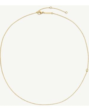 D.Louise Waterproof Initial Q Pendant Necklace – Tarnish-Free - Natural