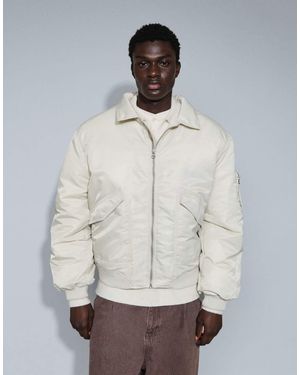 ASOS Oversized Bomber Jacket - Grey