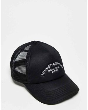 Good For Nothing Gorra De Béisbol Negra De Estilo Camionero De - Negro