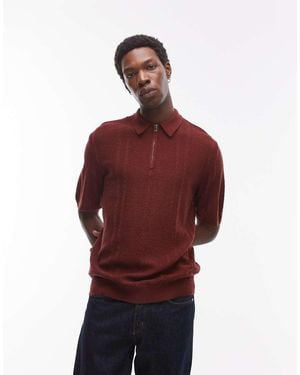 TOPMAN Polo - Rosso